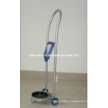 Steel Oxygen Cylinder Trolley for O2 Gas Cylinders